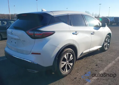 2020 Nissan Murano S Intelligent Awd z USA, uszkodzony, nr VIN 5N1AZ2AS2LN148675